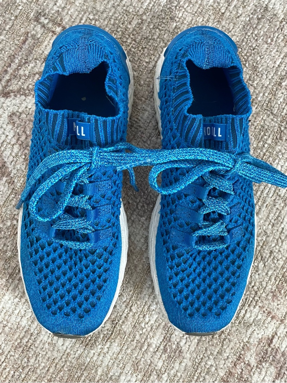 🌟NO BULL🌟 Womens Knit Lace-Up Sneakers, Size 9